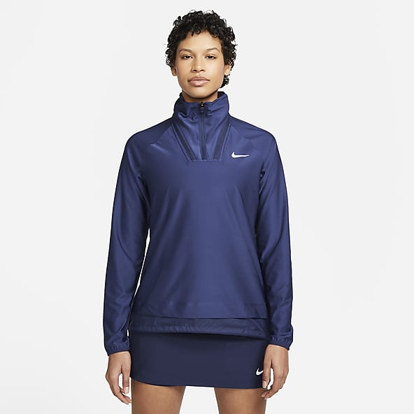 Blue Dri FIT Hoodies. Nike